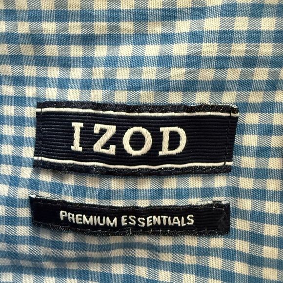 Izod Gingham Shirt - Picture 7 of 9